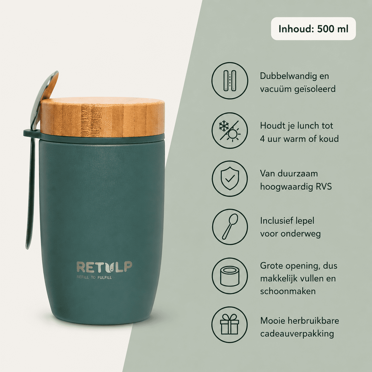 Retulp Big mug premium voordelen