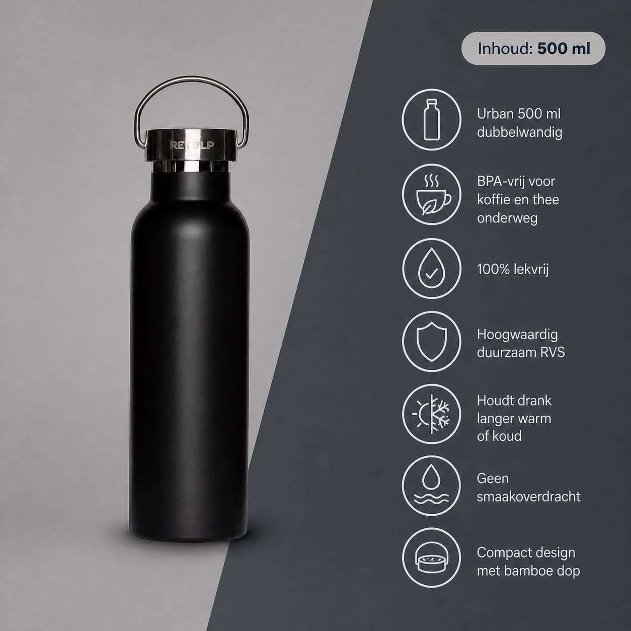 Retulp Urban 500 ml beker voordelen