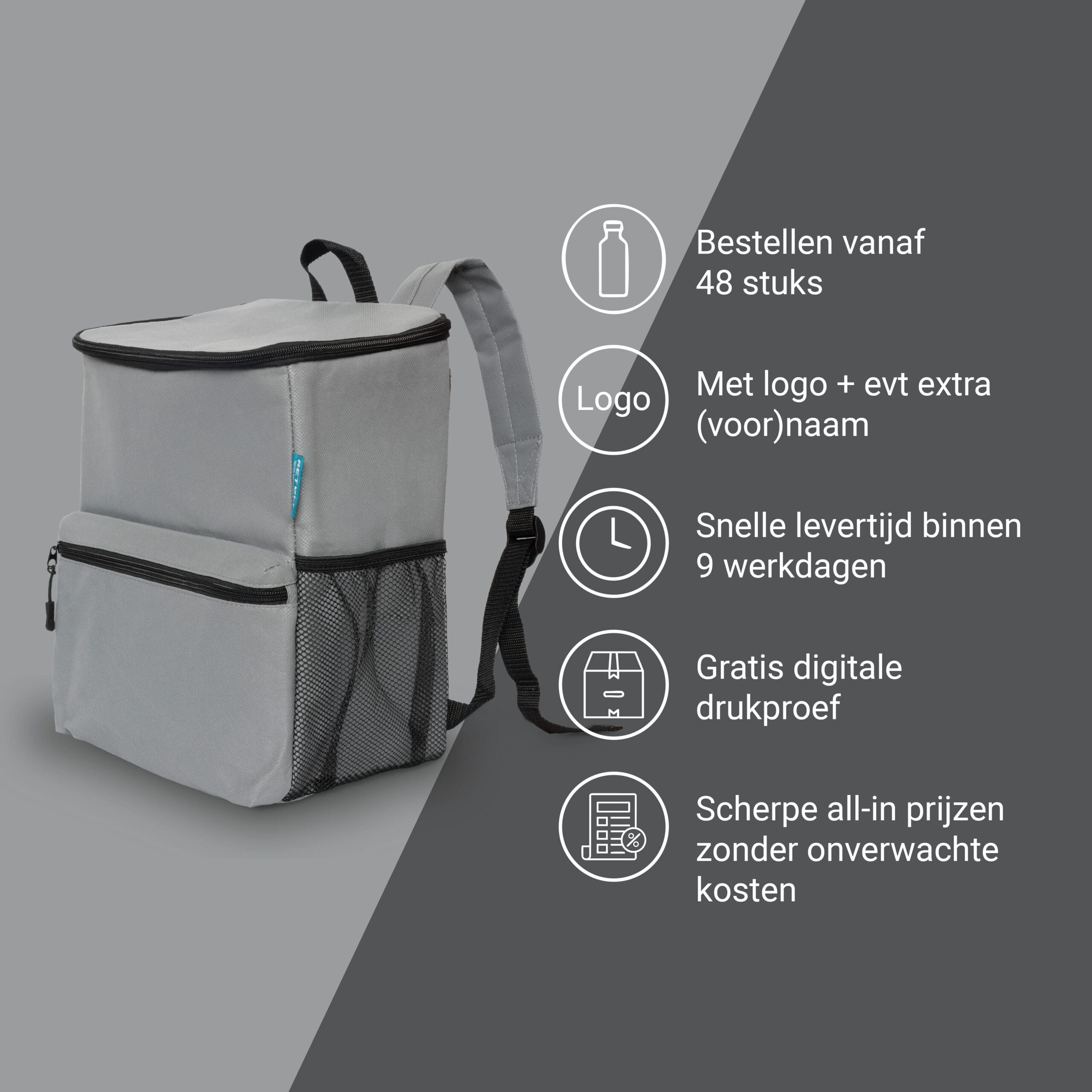 Fridgebag Koeltas Rugzak - Afbeelding 7