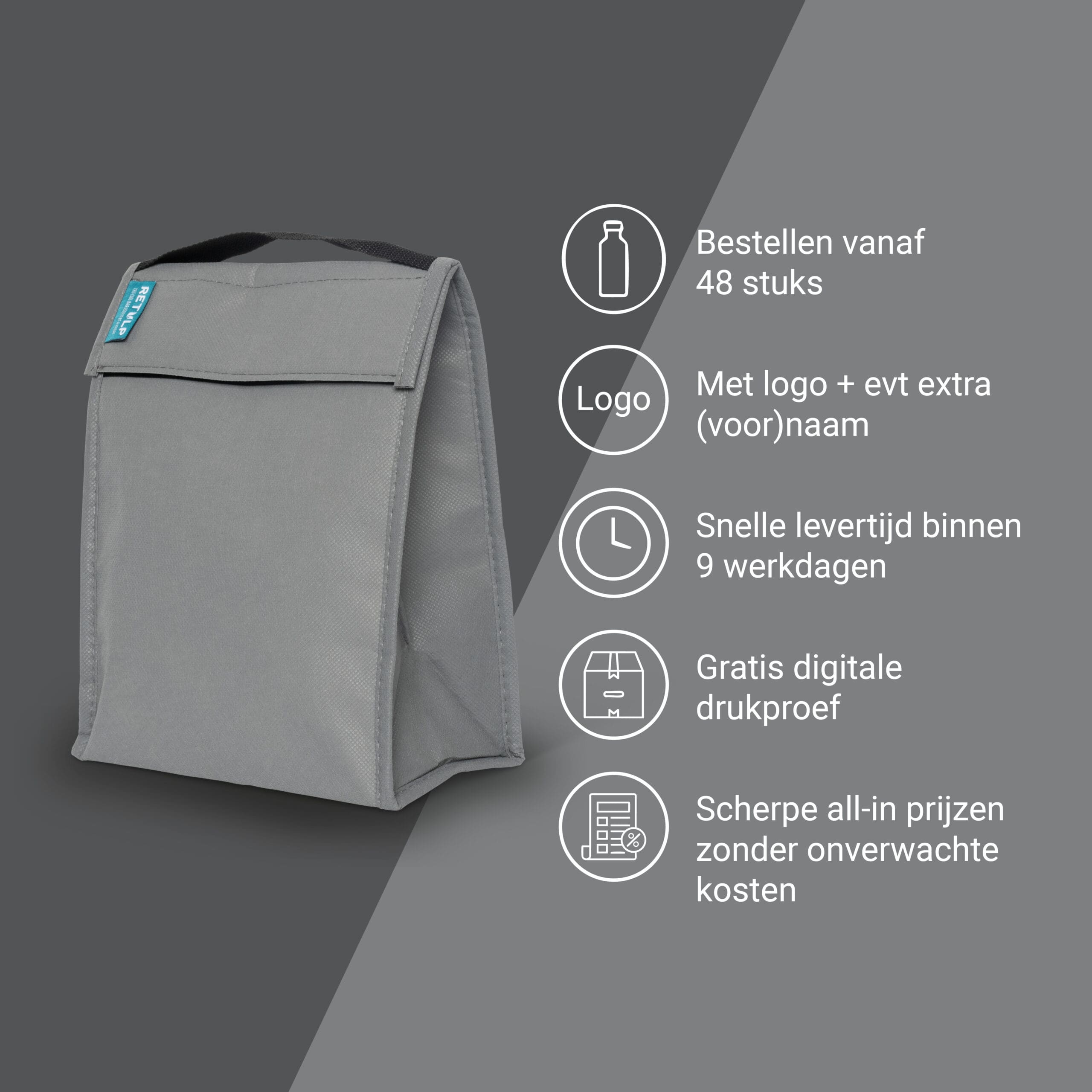 Fridgebag Koeltas Lunchzak - Afbeelding 8