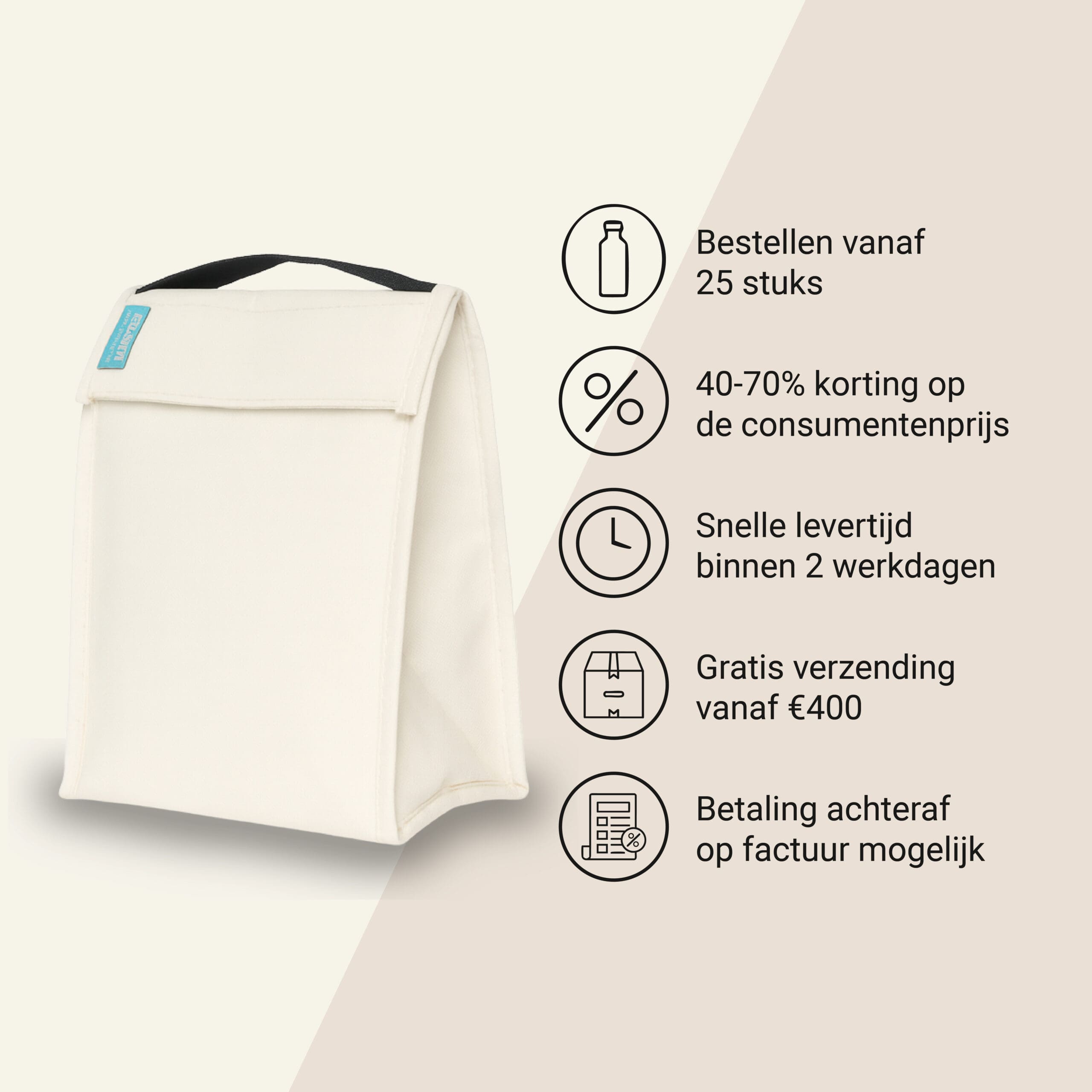 Fridgebag Koeltas Lunchzak - Afbeelding 7