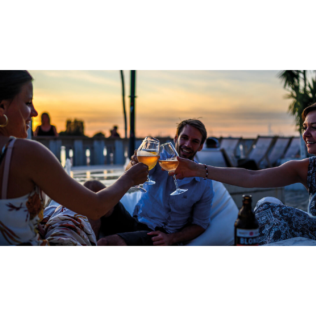 happy glass plastic wijnglazen retulp