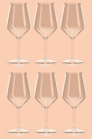 Happy Glass Wijnglas 6 stuks