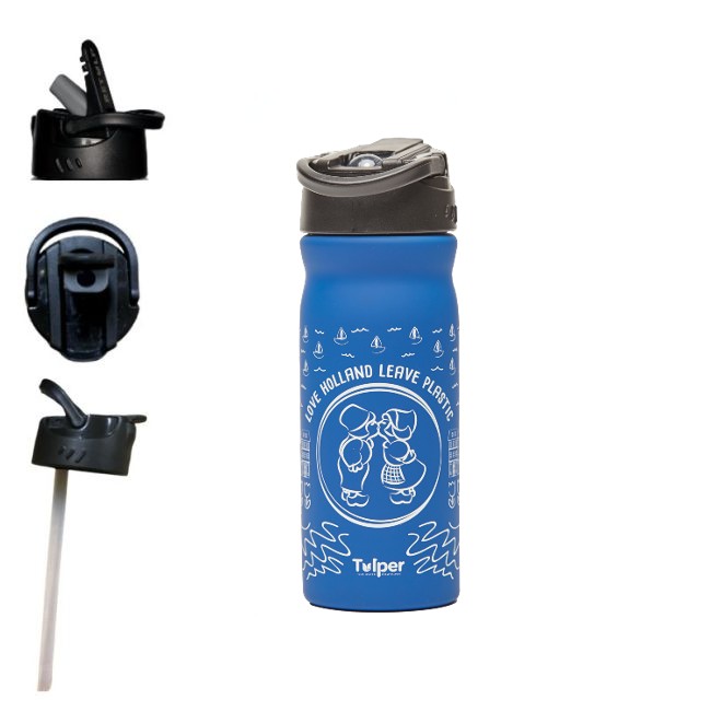 Dutchie Drinkfles met rietje (inclusief extra dop) - Afbeelding 2