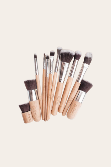 Make-up kwasten van bamboe