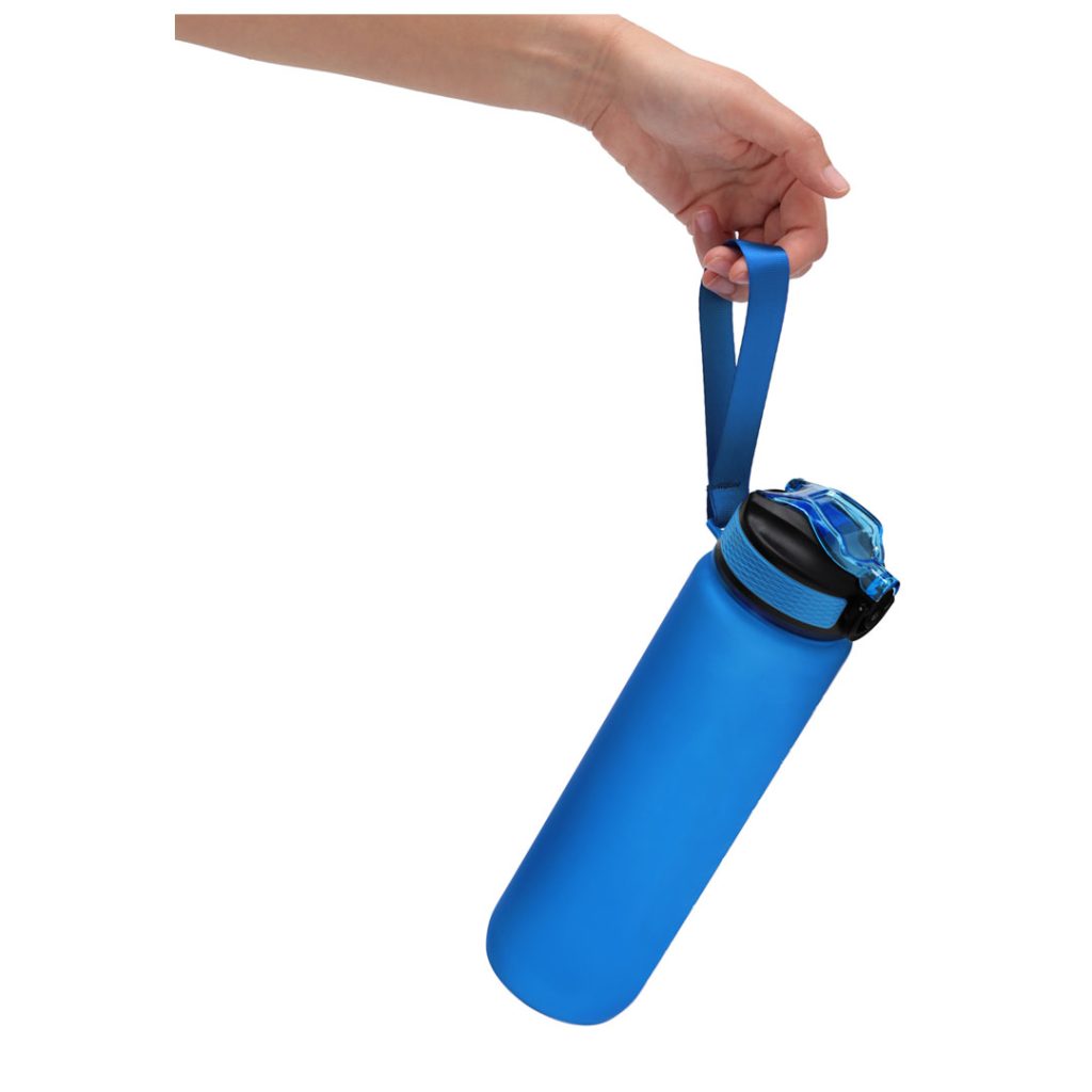 grote waterfles met rietje