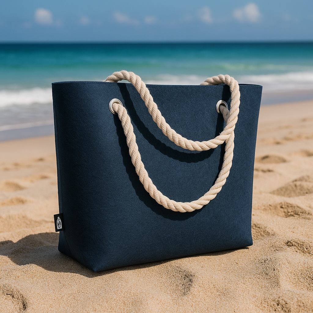 Strandtas of boodschappentas