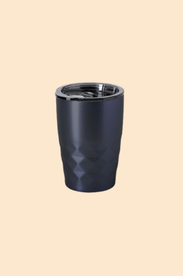 Minimalistische beker marine blauw