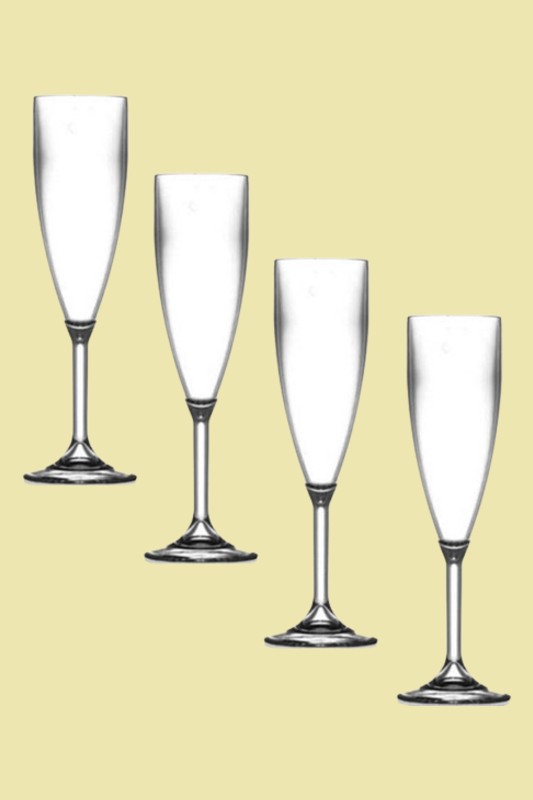 plastic champagne glazen wijnglazen