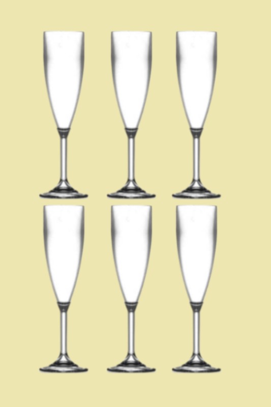 champagne glazen plastic