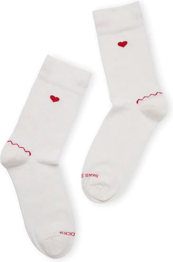 healthy seas socks sokken dames wit