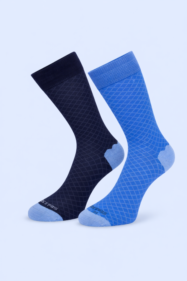 Healthy Seas Socks Fish Blue Mix