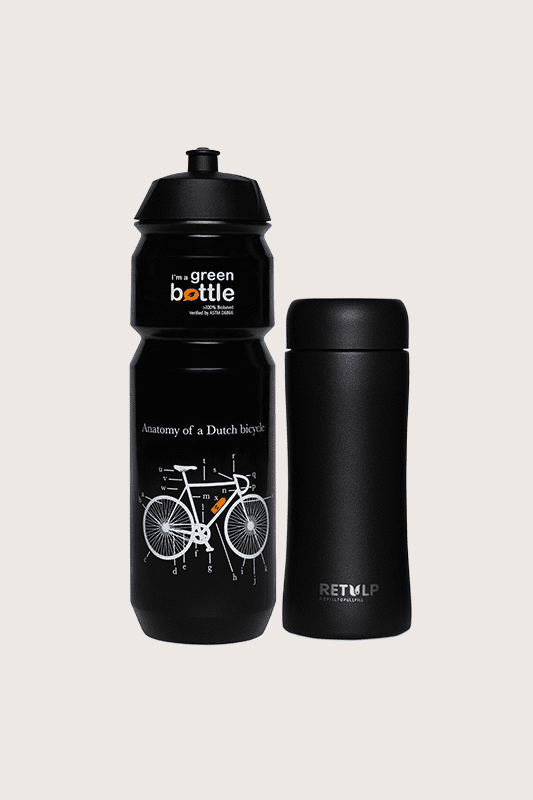 Bio bidon & thermosbeker set - Afbeelding 2