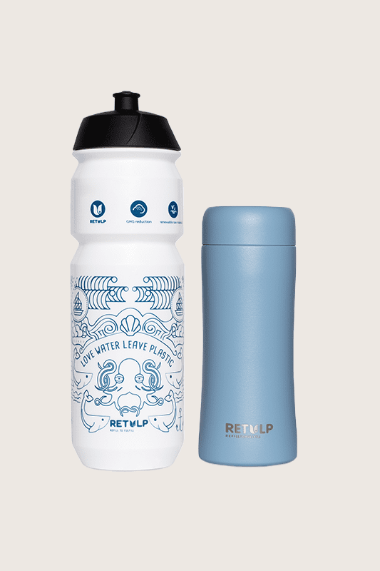 Bio bidon & thermosbeker set - Afbeelding 5