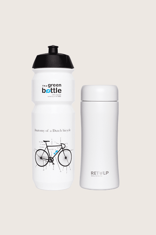 Bio bidon & thermosbeker set - Afbeelding 3