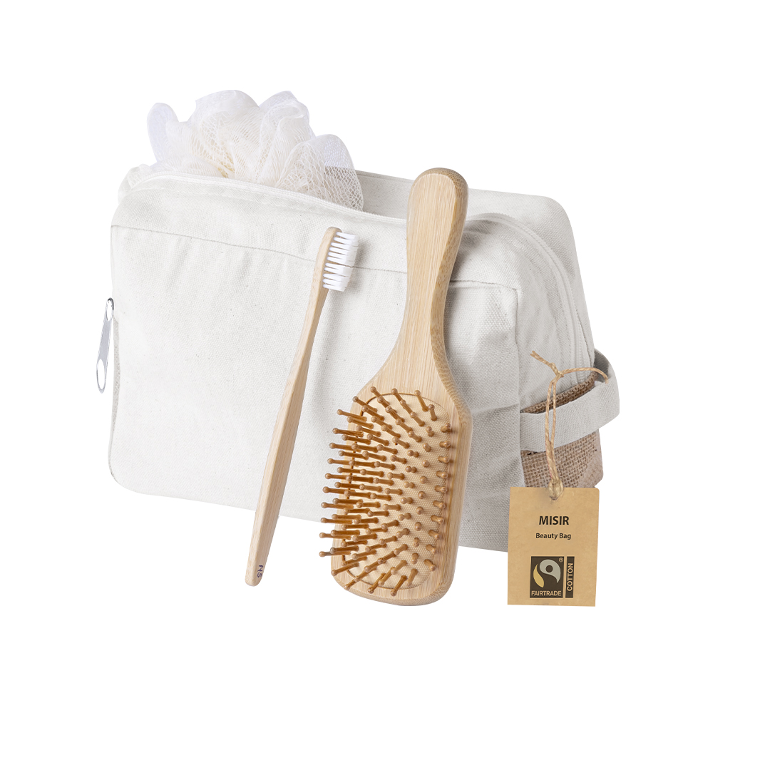 Fairtrade Toilettas van Katoen en Jute - Afbeelding 3