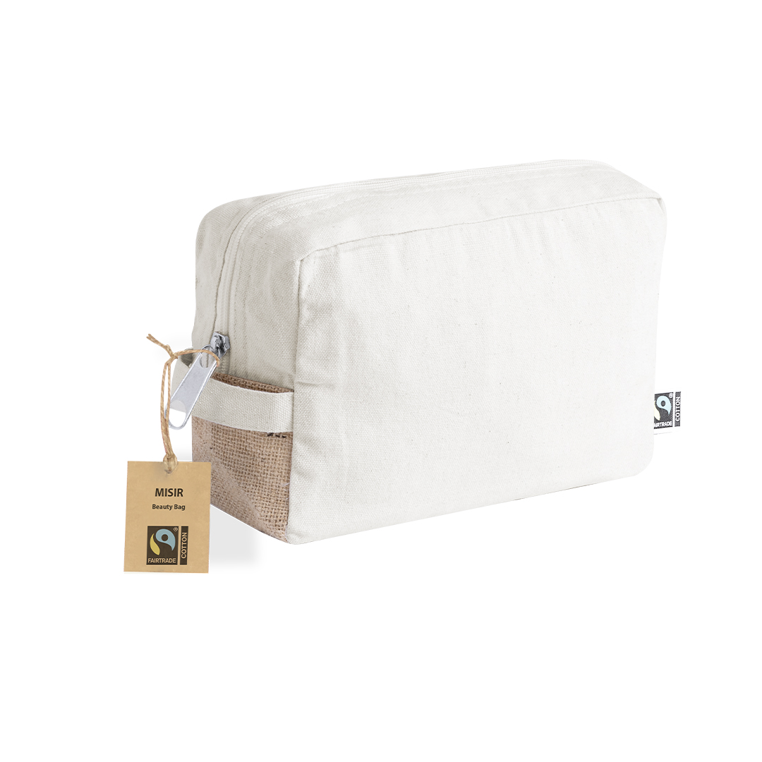 Fairtrade Toilettas van Katoen en Jute - Afbeelding 4