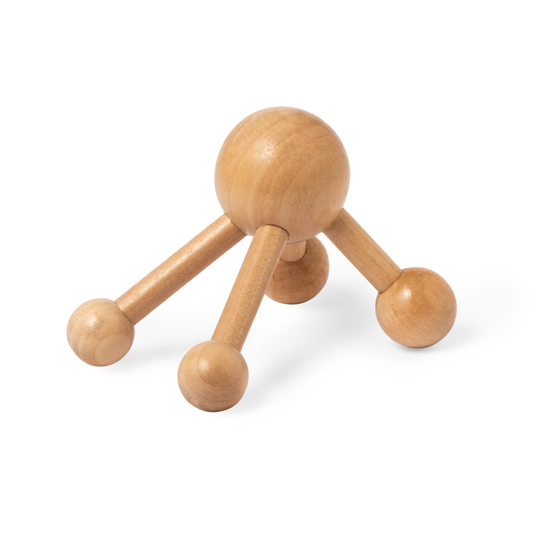 Houten Massageapparaat met 4 Massageballen - Afbeelding 6