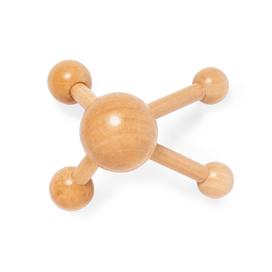 Houten Massageapparaat met 4 Massageballen - Afbeelding 5