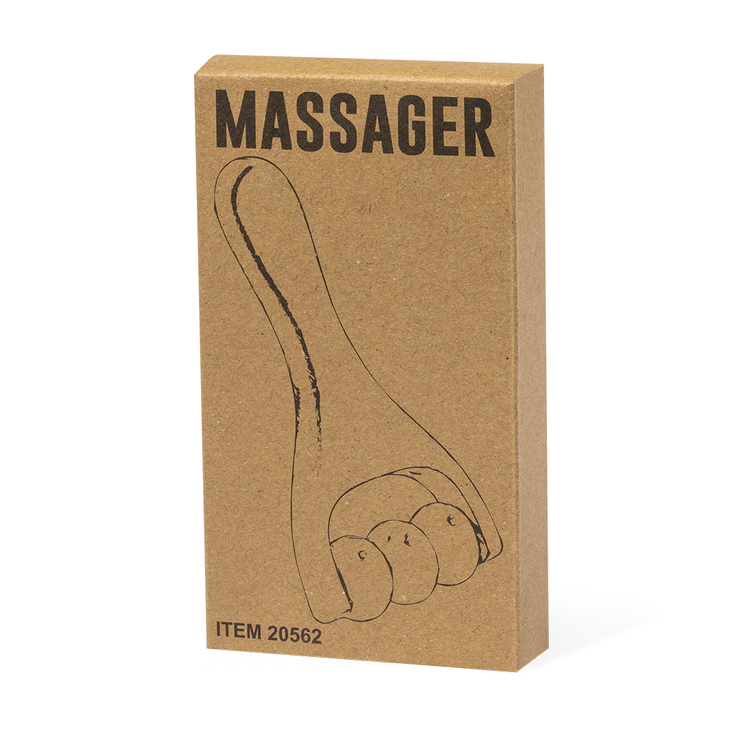 Houten Handmassager met 4 Massageballen - Afbeelding 6